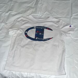 Boys champion shirt red white blue